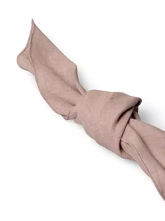 FYNCH-HATTON | Servilletas de lino 4 piezas 50x50cm Gris Elefante | hellgrau